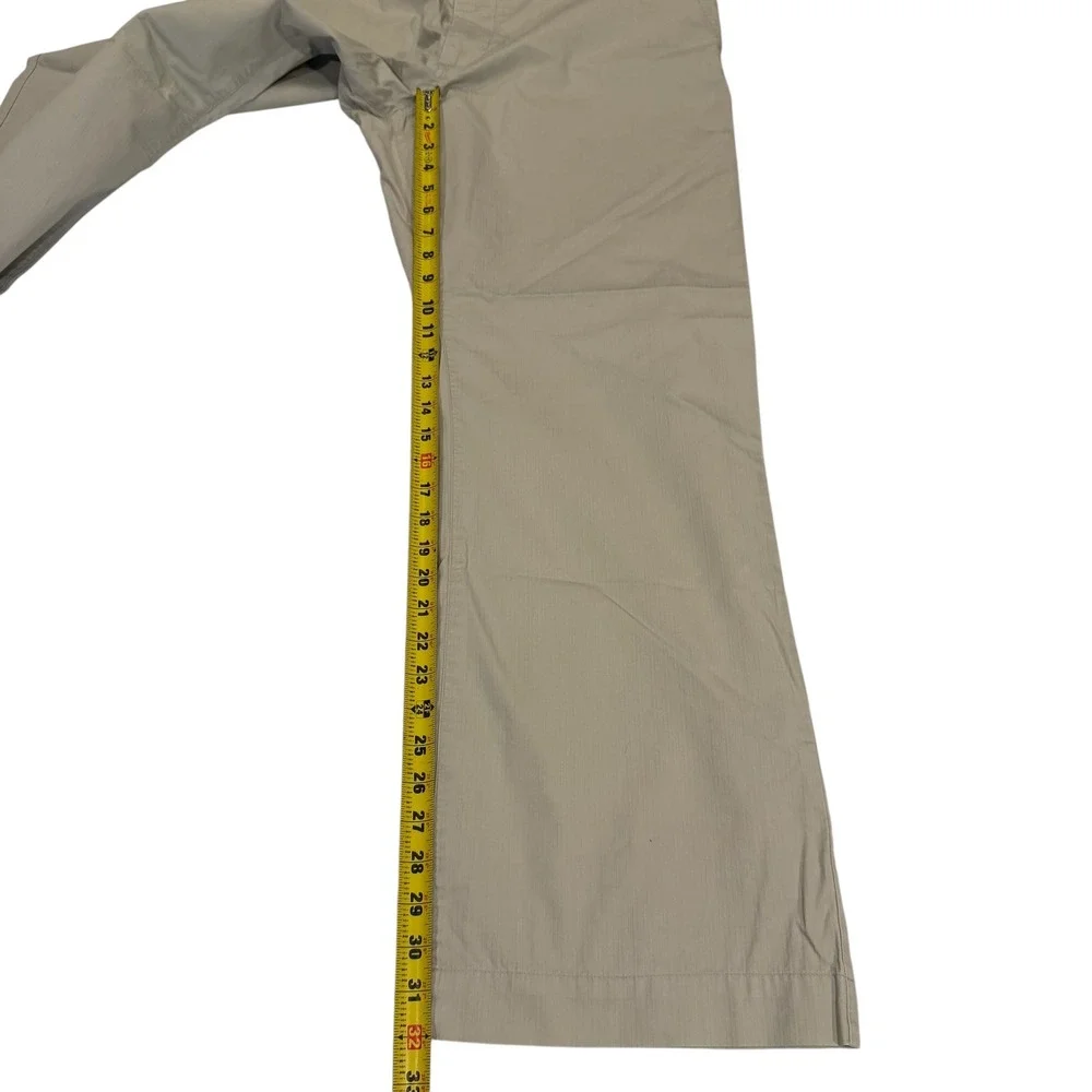 Banana Republic Mens Khaki Chino Pants 38x32 Beige Cotton Straight Leg NWT‎